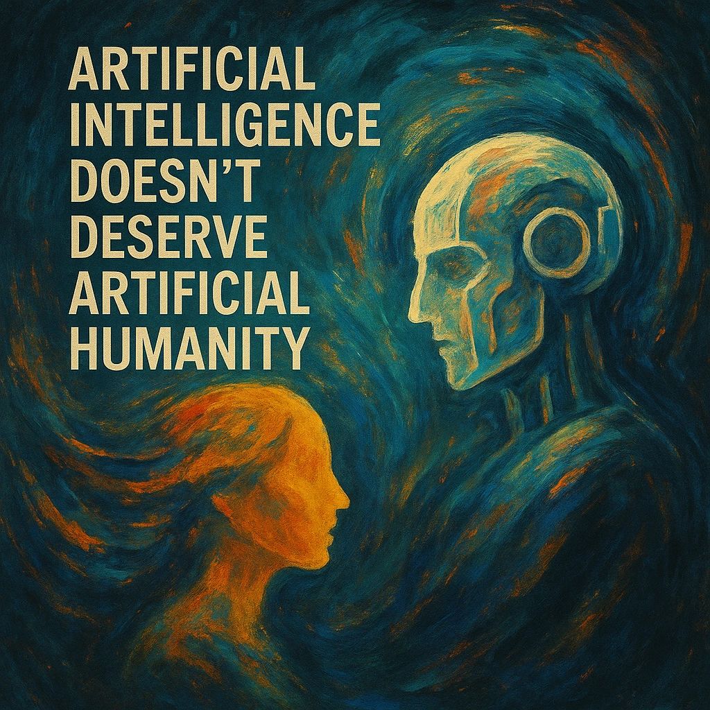 Artificial Intelligence Doesn’t Deserve Artificial Humanity