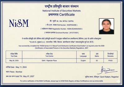 NISM VA and VB Certification Training course