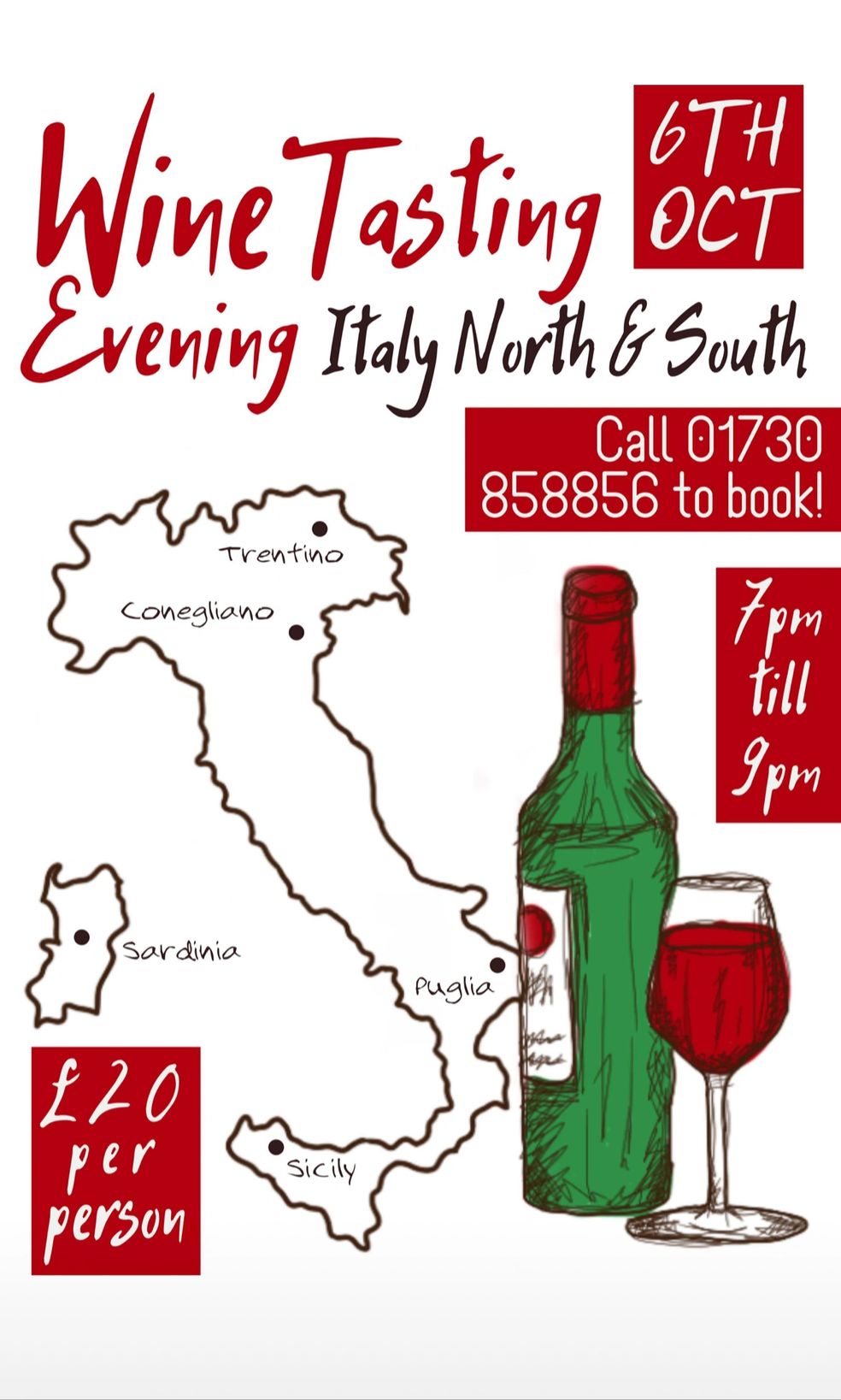 Wine Tasting details