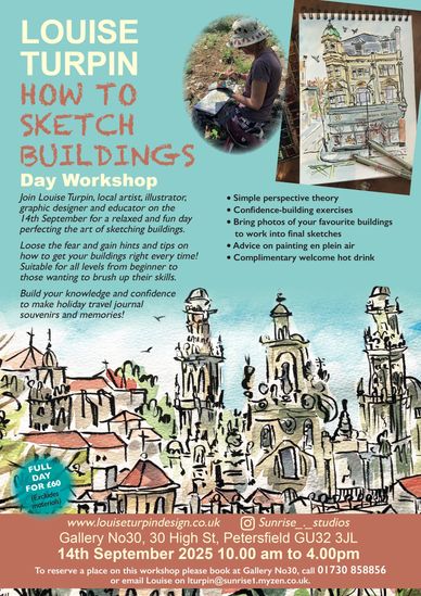 Louise’s third Sunday art workshop! They are so good and you won’t be disappointed 