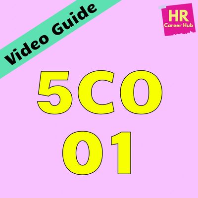 CIPD Level 5 5CO01 tutoring support