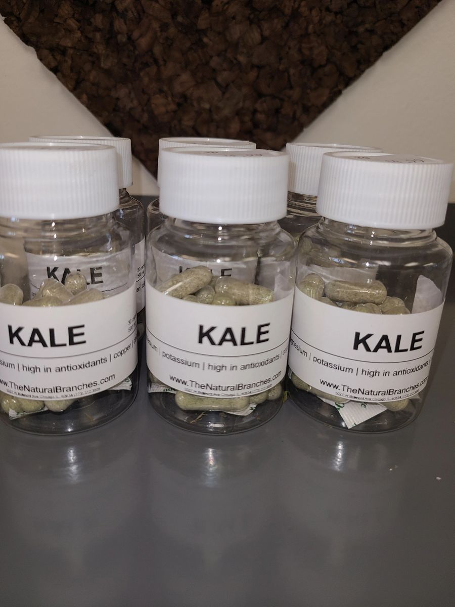 Organic Kale Capsules 30ct (500mg)