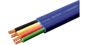 RVK03/6.0-PM  Power Flex Cables 6mm 2 Core & Earth Submersible Flexible  Cable Per Metre