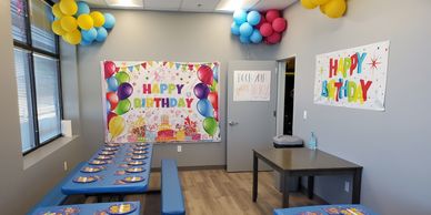 Private Party Spaces, Birthday Parties