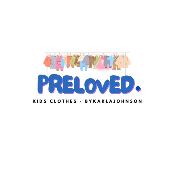 Logo for preloved kids clothes by Karla Johnson.