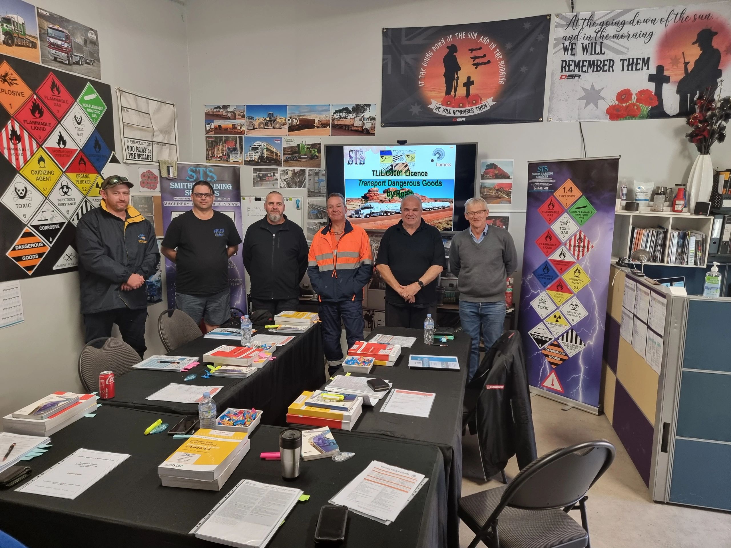 Dangerous Goods Drivers Licencing course