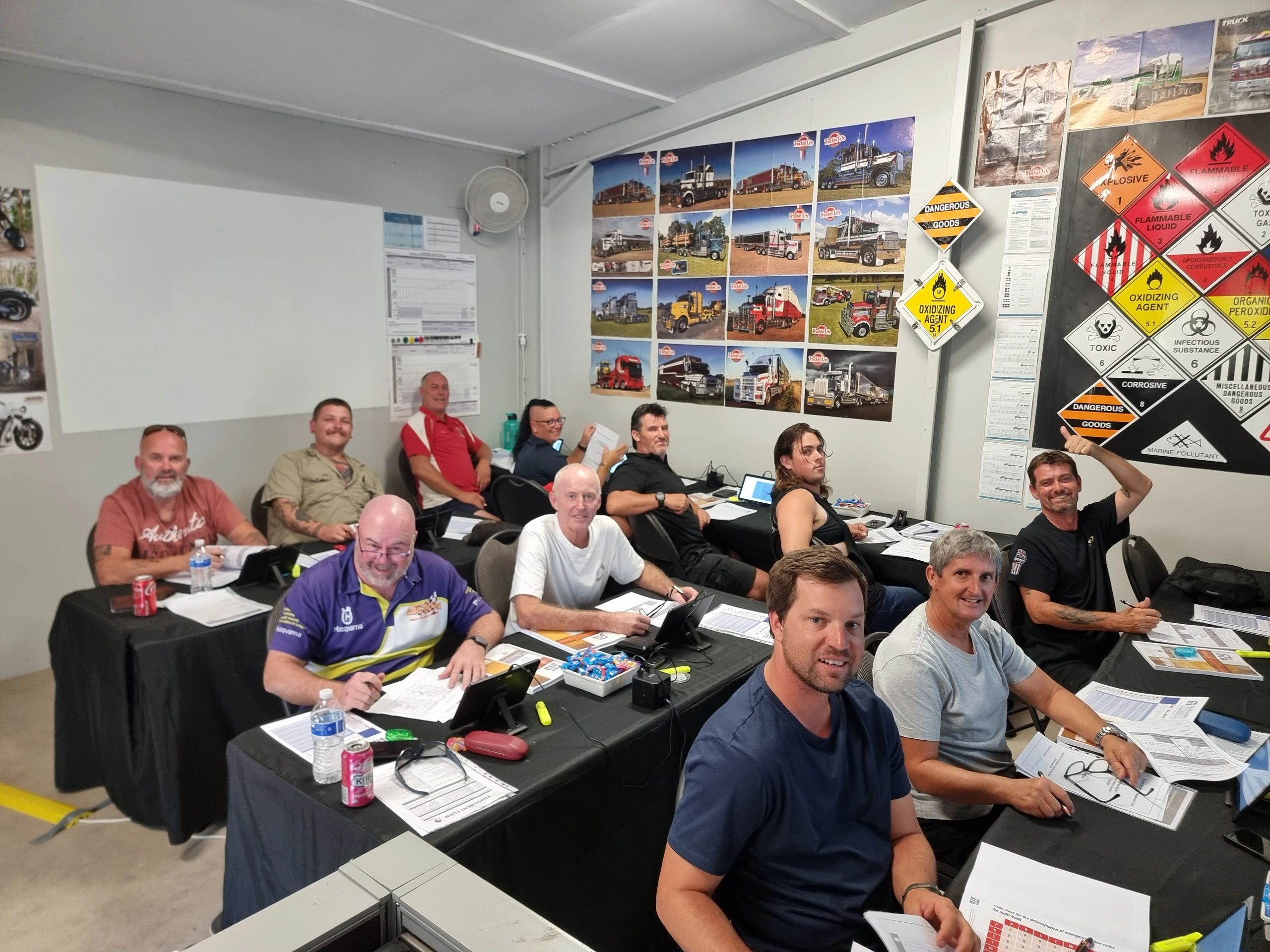 Dangerous Goods Drivers Licence course