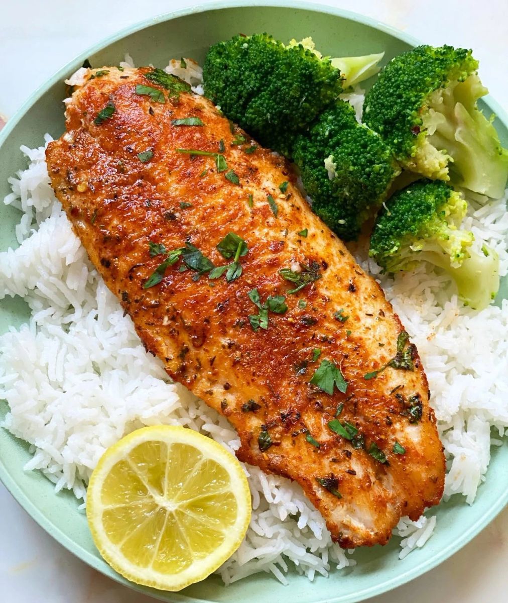 Spiced Basa Dinner