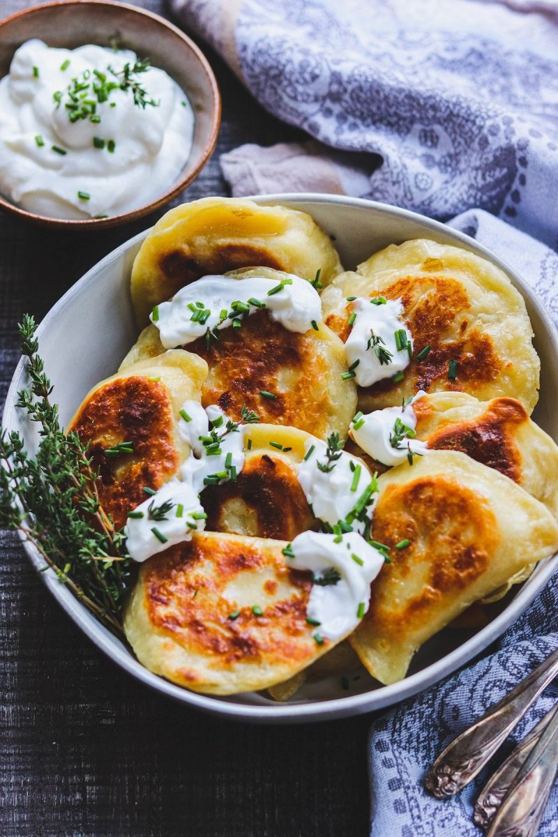 Perouges Pancake Cheese and Potato Perogies