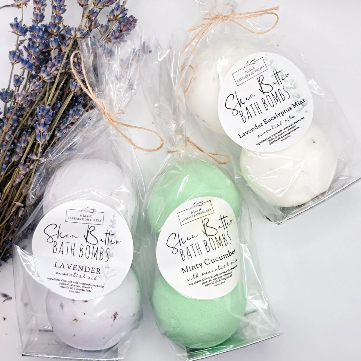 bath oil bombs