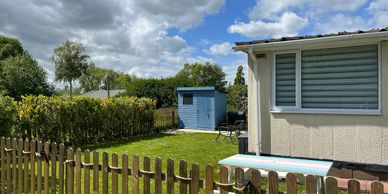 Cleethorpes Fitties Adrift Holiday Chalet Sunny Garden