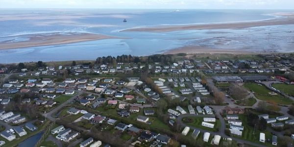 Cleethorpes Fitties Adrift Holiday View From The Air