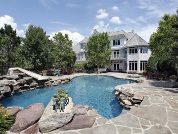 Pool construction company offers remodeling.