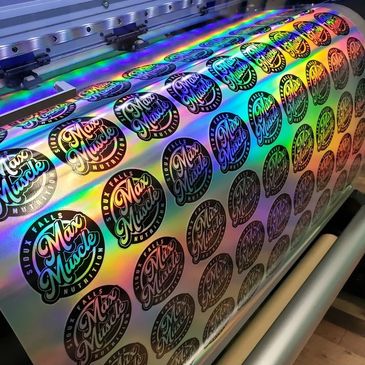 Holographic printing