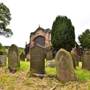 Looking West at St Laurence Church, Frodsham