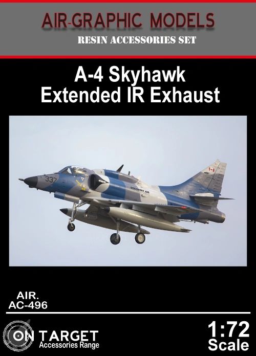 AC496 A4 Skyhawk Extended IR Exhaust