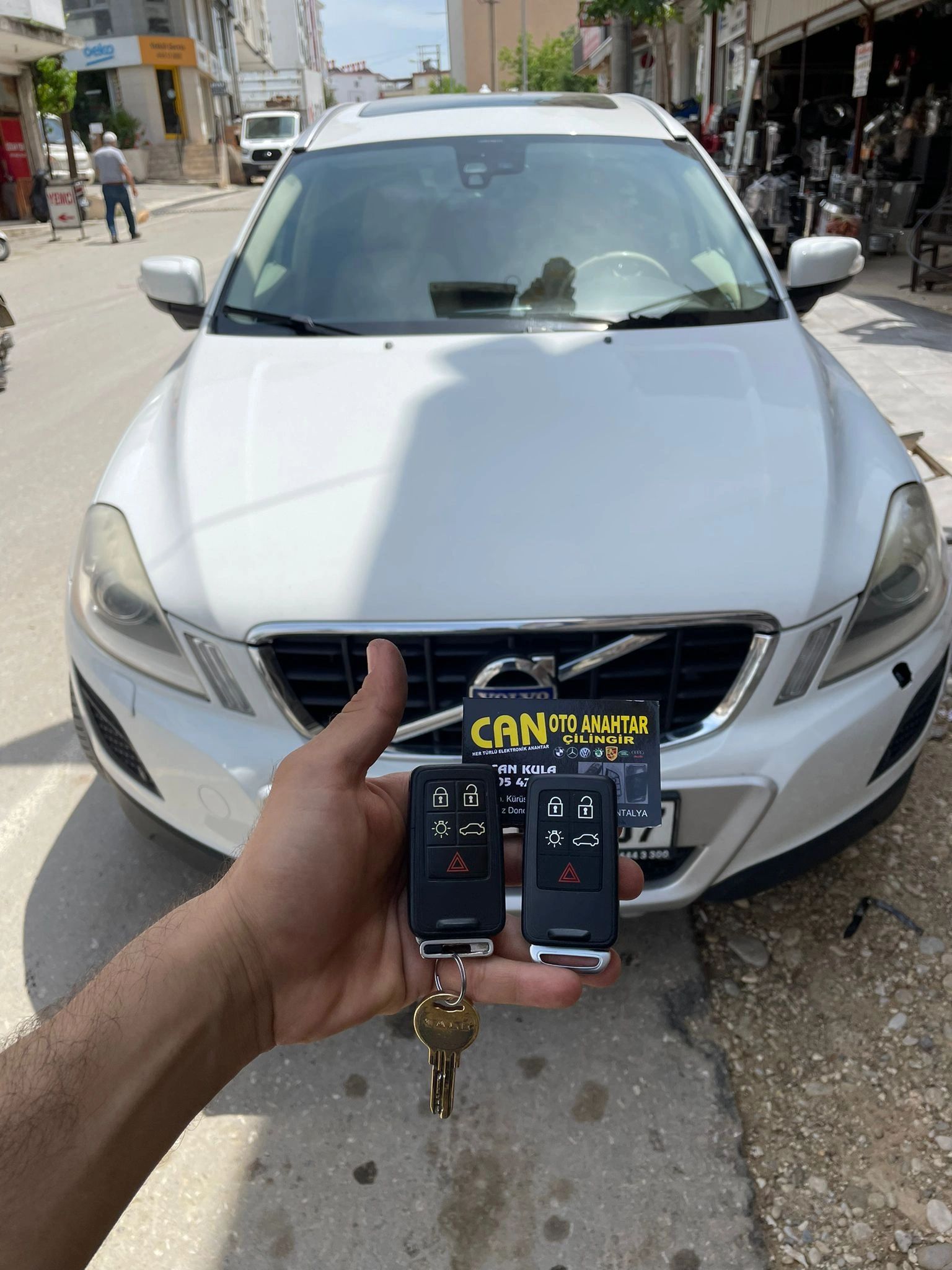 Volvo Elektronik araba anahtarı yedek ve kayıp anahtar programlama ve kopyalama