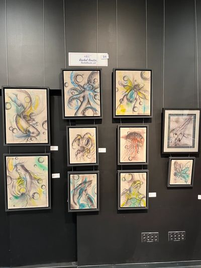 Mur d'exposition du Centre d'art Diane Dufresne