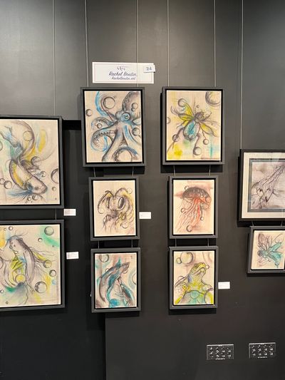 Mur d'exposition du Centre d'art Diane Dufresne