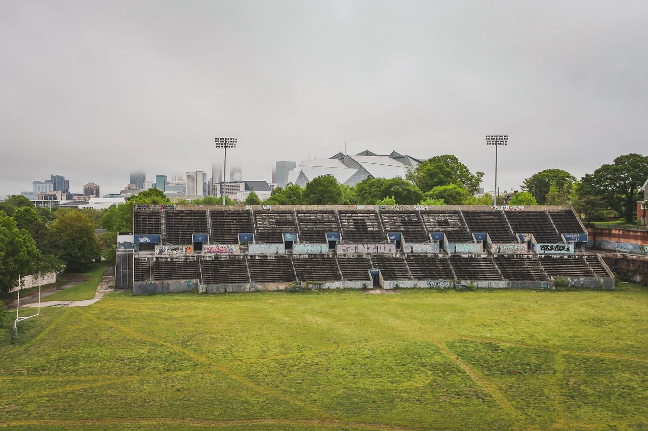 Atlanta's Abandoned Soccer Stadium The Alonzo Herndon Stadium
