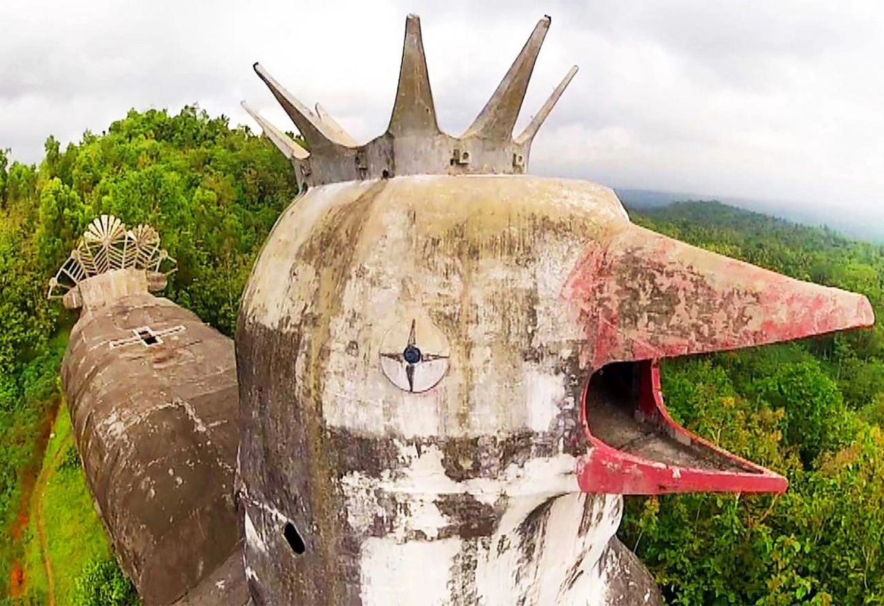 Indonesia's Abandoned "Chicken Church" - Gereja Ayam - Abandoned Daily