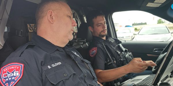 Uniformed Armed Security Officers patrolling Houston, Texas