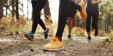 women running