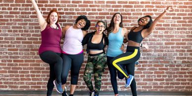 women exercising