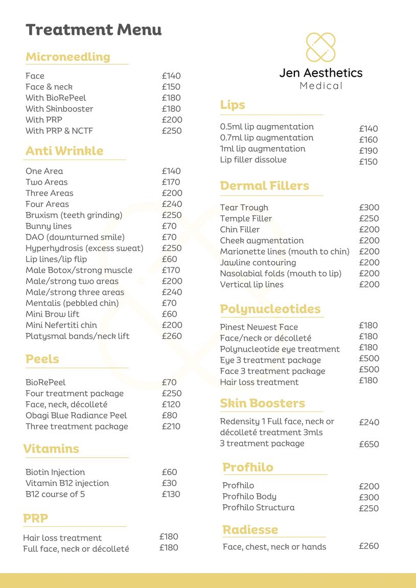 Botox prices Newtownards filler prices Newtownards Botox filler chemical peels smokers lines 
