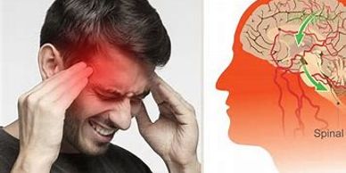 man holding his head due to the pain being caused by his migraine and intense head pain