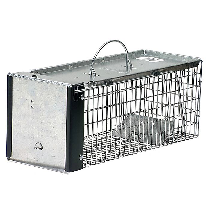 Mkk-grande cage piège d’animaux vivants sans cruauté, attraper et relâcher  les lapins, écureuils, ratons laveurs et taille similaire, piège à rongeurs