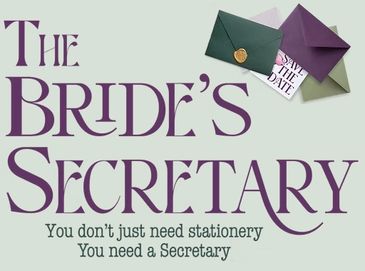 The Bride's Secretary stationery and invitation service.