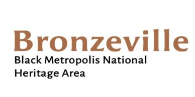 Bronzeville Black Metropolis National Heritage Area logo.