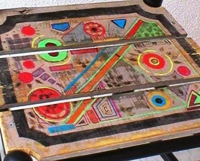 Art on a chair see on Mariepierresart.com