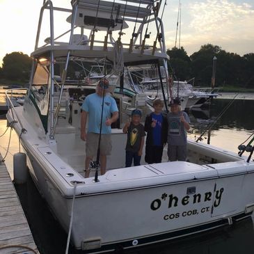 One of The Sportsman's Den's charter boats.