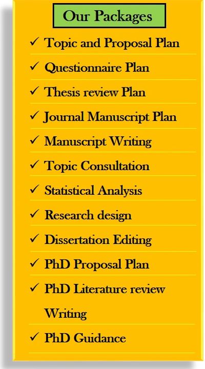 Genesis of Chemistry Offers different packages in research and development work.
(PhD Consultancy)