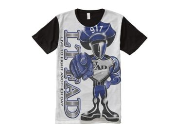 LT FAD LOGO FULL PRINT TEE