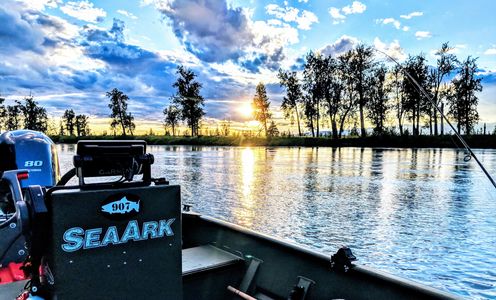 guided fishing river charter private boat close to anchorage no experience required veteran owned