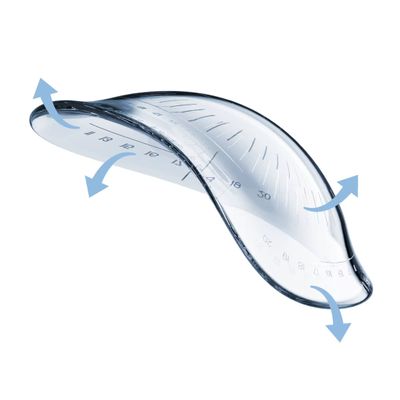 Image of a scleral contact lens