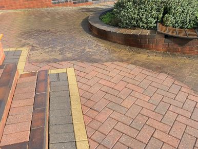 Pressure washing in Sutton Coldfield by ABE Garden Services 