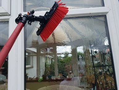 Window cleaning in Sutton Coldfield by ABE Garden Services 