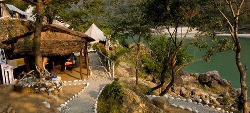 The Ganga Beach Resort in Rishikesh is a Peaceful Place to Visit
