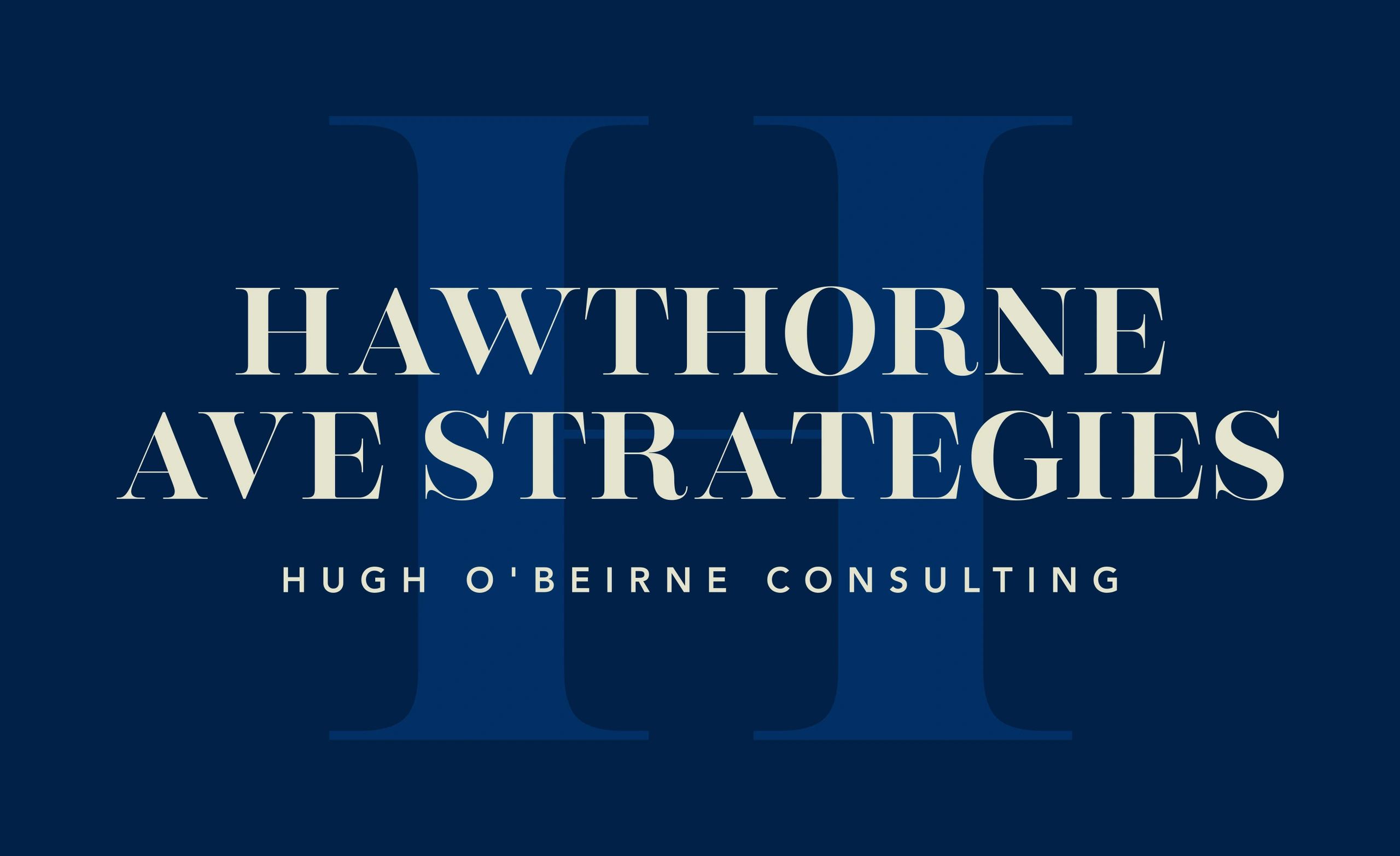 Consulting Hawthorne Ave Strategies, LLC