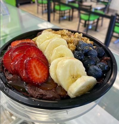 Acai Bowl, Acai Smoothies, Non-Dairy Ice Cream, Fresh Healthy dessert, Los Angeles and Inglewood