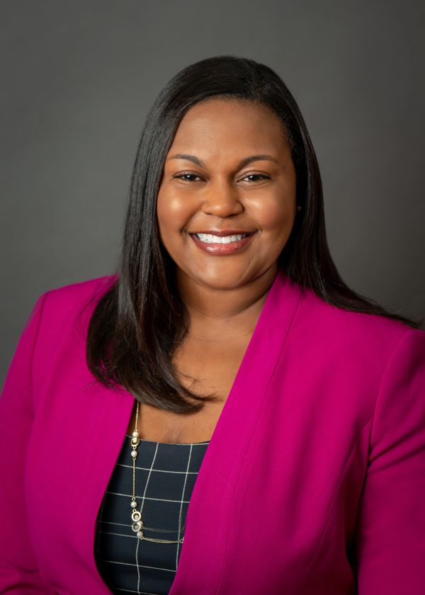 Photograph of trademark and copyright Attorney Delia Gervin Frazier