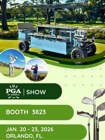 RYDZ LSV exhibiting at PGA Show 2026 at booth 3823
