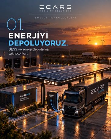 ECARS enerji depolama ve BESS teknolojisi tanıtımı.