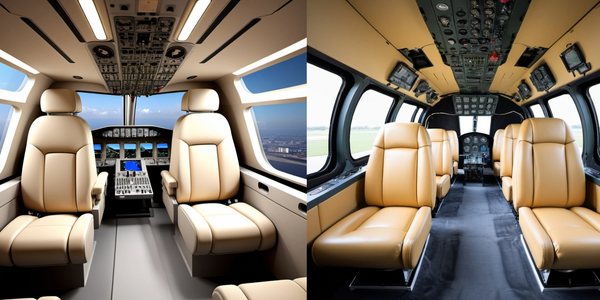 helicopter cabin interior
