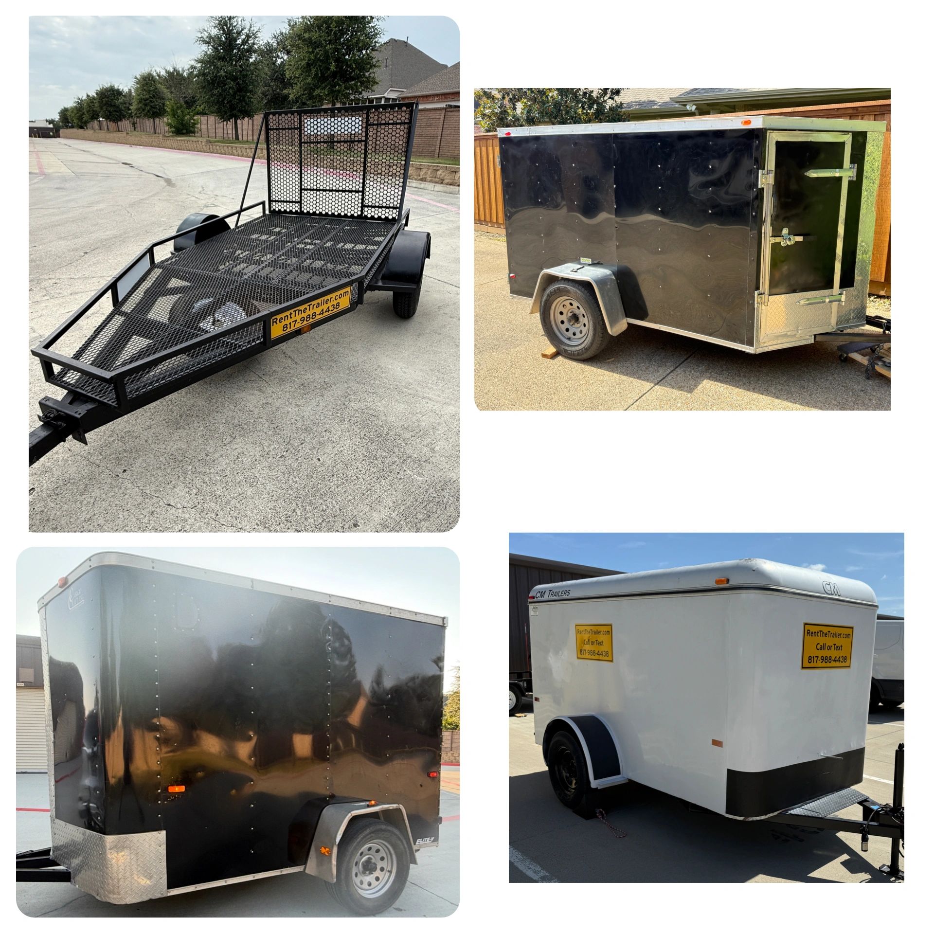 Affordable Trailer Rentals in Tarrant County