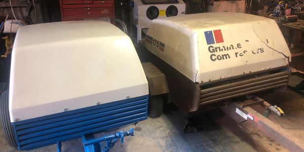 Grimmer Schmidt Air Compressor Tow behind air compressor air compressor repair air compressor parts